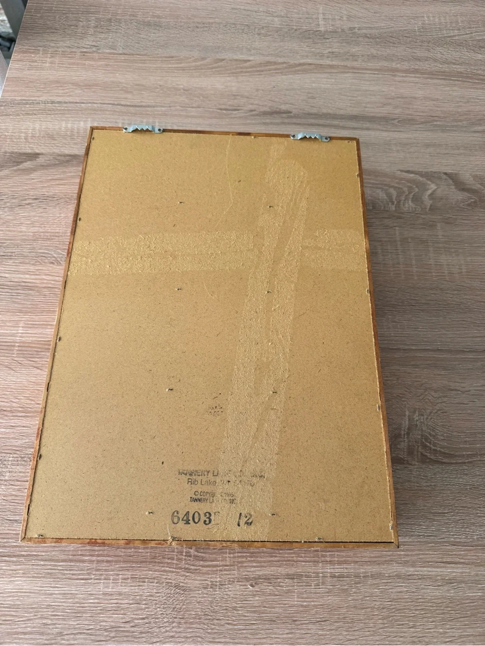 Baseball Solid Wood Display Hanging Wall Case Brown Glass Holds 12 Balls 95’ VTG